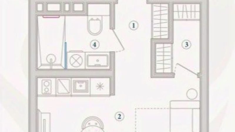 Продаю 1-комнатные апартаменты от застройщика, 40.7 м², Анапа, Корпус                                                     1